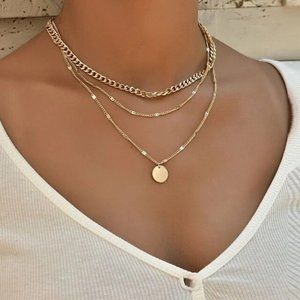 Women's Necklace - Vintage Necklace - Gold Chain